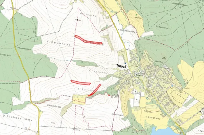 Prodej pole, Krašovice, 23614 m2