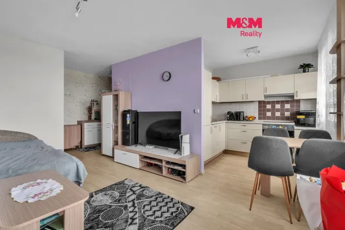 Prodej bytu 1+kk, Pardubice - Zelené Předměstí, nábřeží Závodu míru, 35 m2