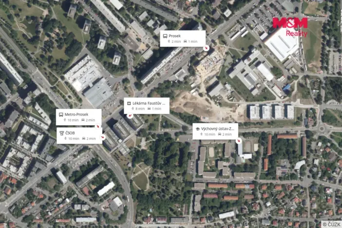 Prodej bytu 2+kk, Praha, Prosecká, 39 m2