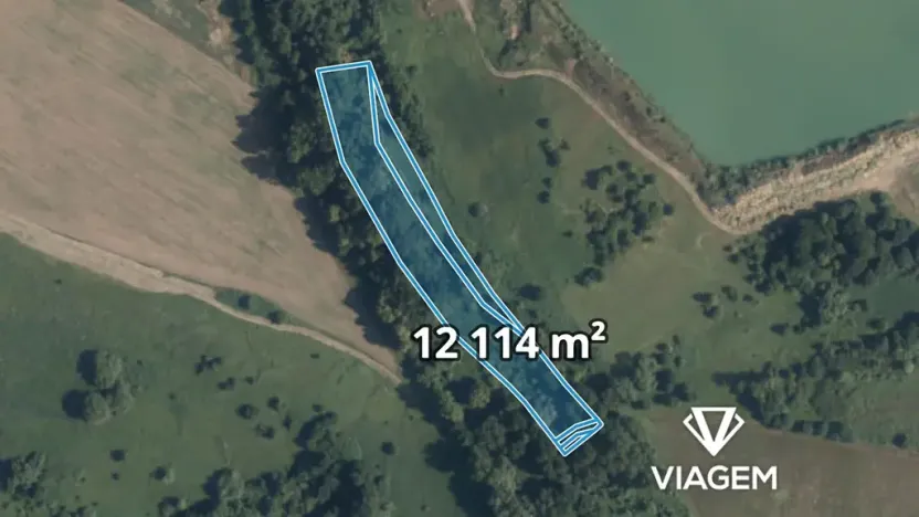 Prodej podílu lesa, Kostelec nad Labem, 2389 m2