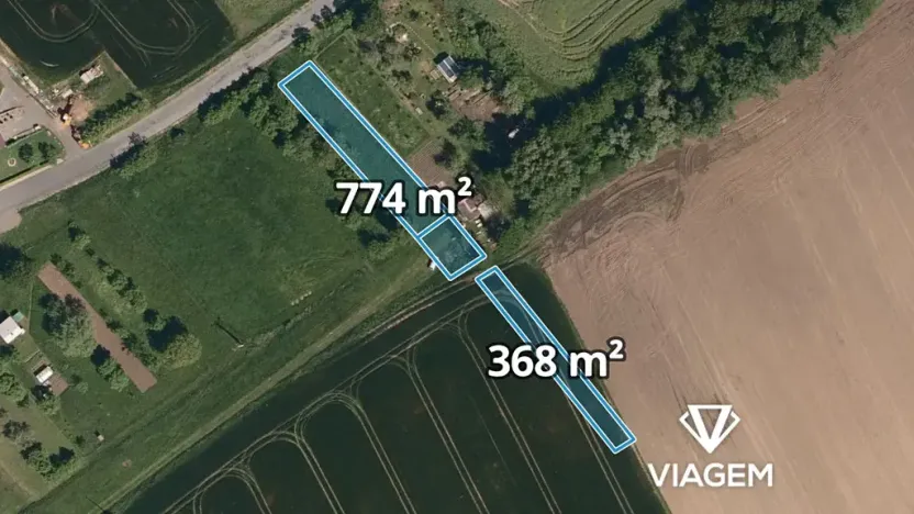 Prodej podílu zahrady, Loukov, 190 m2