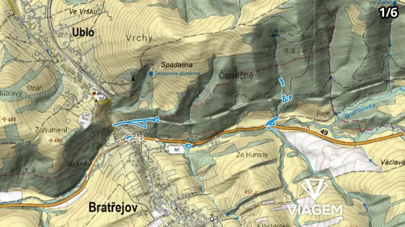 Prodej podílu pole, Bratřejov, 1077 m2