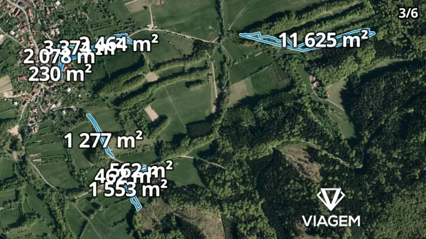 Prodej podílu pole, Bratřejov, 1077 m2