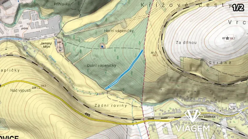 Prodej podílu pole, Bojkovice, 610 m2