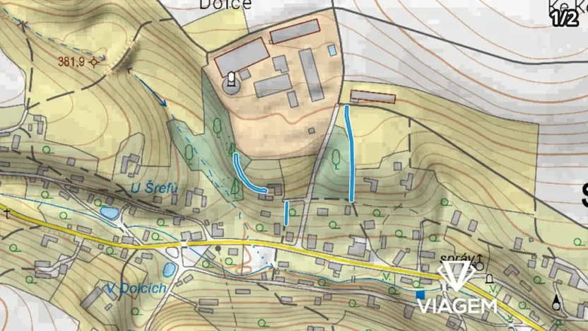 Prodej podílu zahrady, Slatina nad Úpou, 663 m2