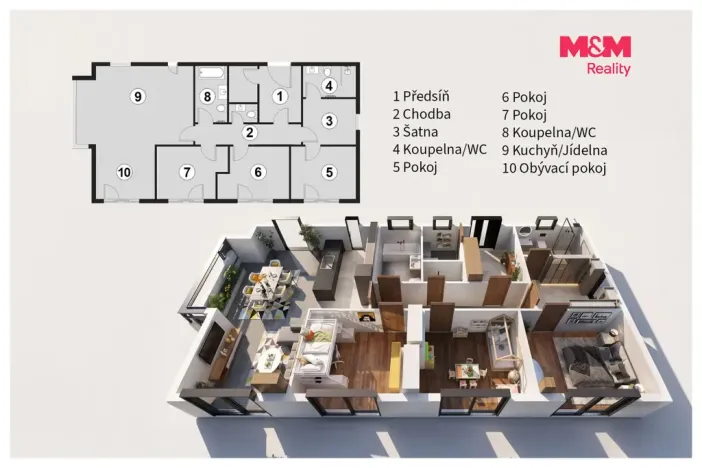 Prodej rodinného domu, Velké Přílepy, Sportovní, 112 m2