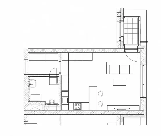 Pronájem bytu 1+kk, Brno, Wágnerova, 35 m2