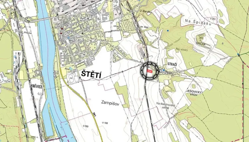 Prodej pozemku pro bydlení, Štětí, 3000 m2