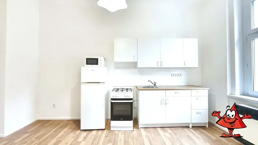 Pronájem bytu 1+1, Praha - Libeň, Kotlaska, 29 m2