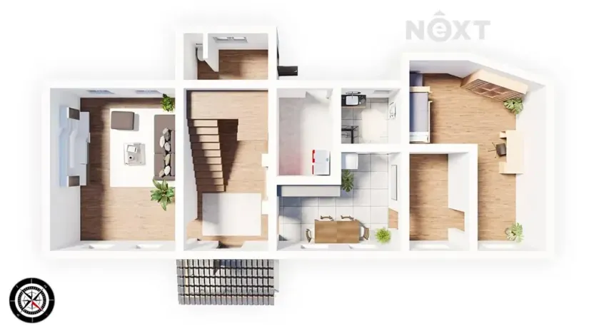 Prodej rodinného domu, Nové Heřminovy, 200 m2