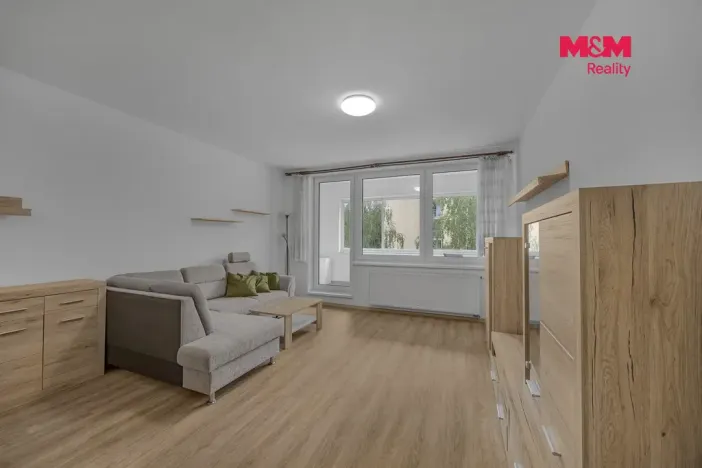 Pronájem bytu 2+kk, Pardubice - Zelené Předměstí, nábřeží Závodu míru, 55 m2