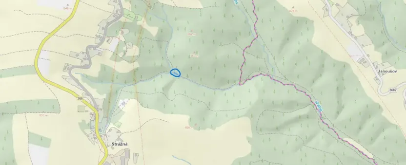 Prodej louky, Strážná, 212 m2