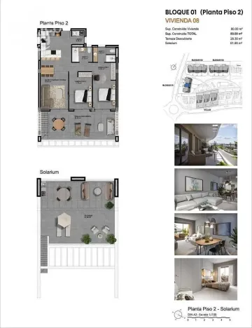 Prodej bytu 3+kk, Finestrat, Alicante, Španělsko, 80 m2