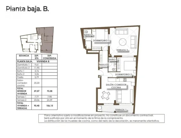 Prodej bytu 3+kk, Torrevieja, Alicante, Španělsko, 73 m2