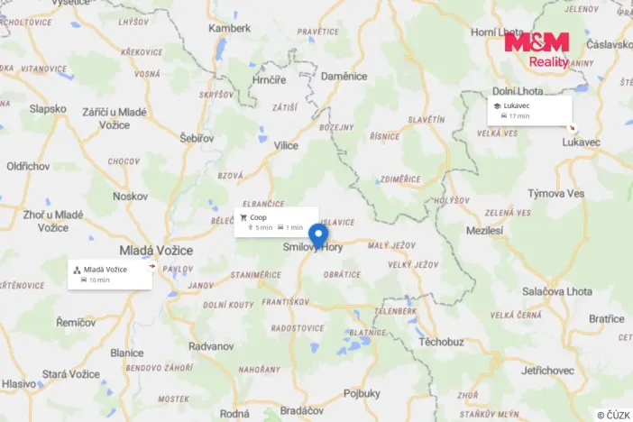 Pronájem bytu 4+1, Smilovy Hory, 109 m2