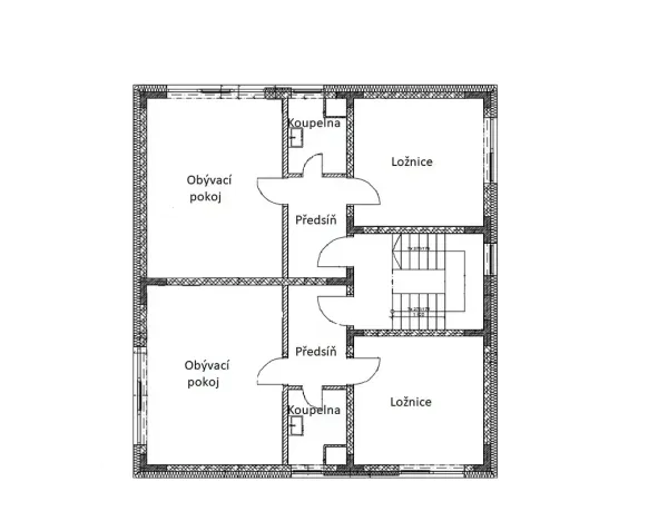 Pronájem bytu 2+kk, Liberec, Norská, 50 m2