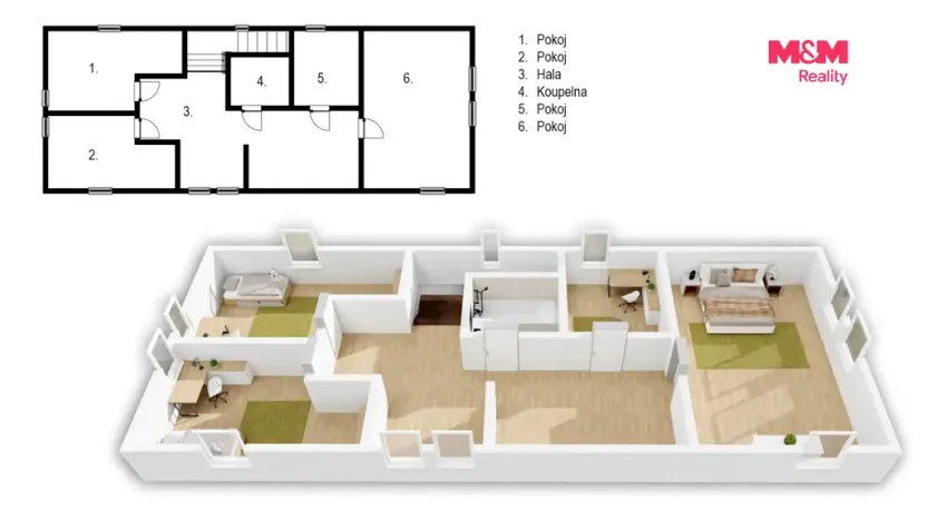 Prodej rodinného domu, Radim - Lháň, 180 m2