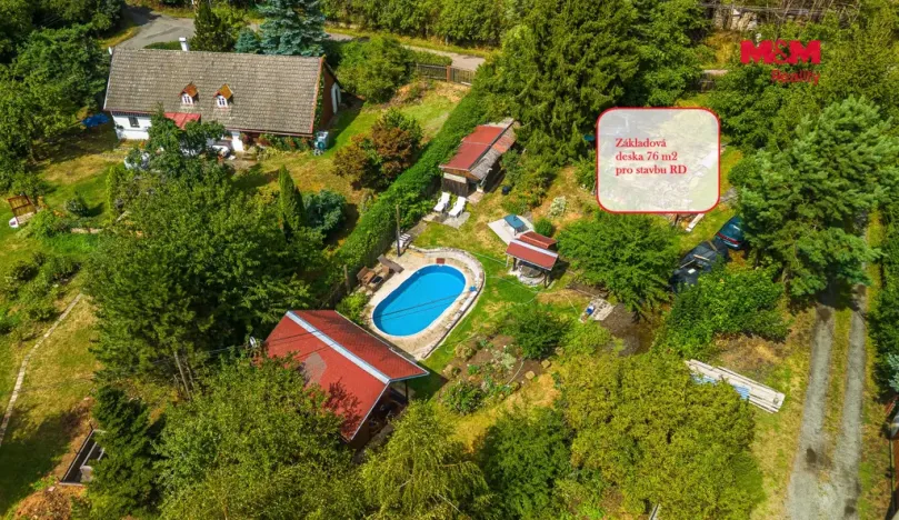 Prodej pozemku pro bydlení, Žandov - Radeč, 858 m2