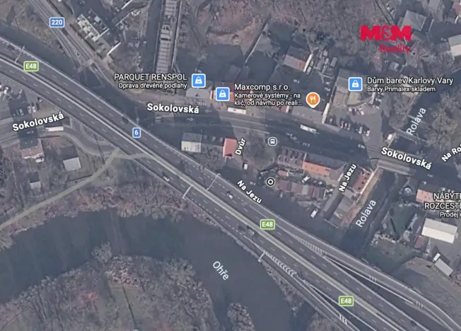 Pronájem garáže, Karlovy Vary - Rybáře, Sokolovská, 20 m2