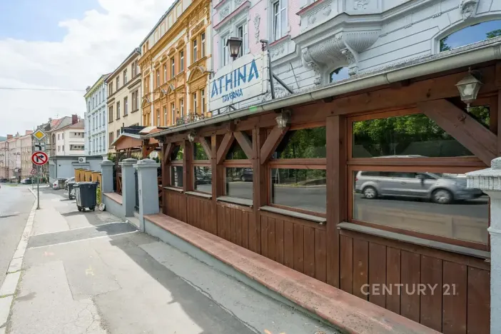 Pronájem restaurace, Ústí nad Labem, Palachova, 163 m2