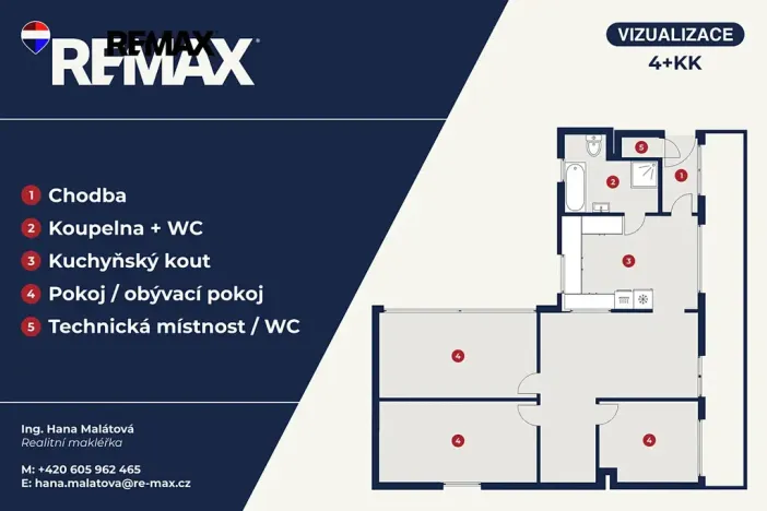 Prodej atypického bytu, Praha - Vršovice, Turkmenská, 85 m2