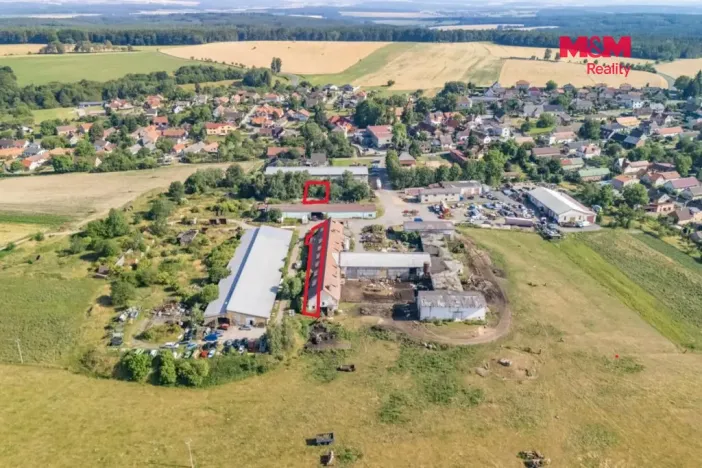 Prodej komerčního pozemku, Obora, 923 m2