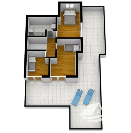 Prodej bytu 4+kk, Povljana, Chorvatsko, 100 m2
