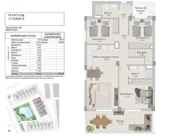 Prodej bytu 4+kk, Santa Pola, Alicante, Španělsko, 202 m2