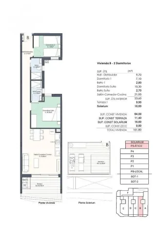 Prodej bytu 3+kk, Torrevieja, Alicante, Španělsko, 64 m2