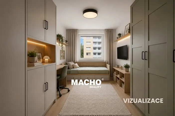 Prodej bytu 3+1, Praha - Modřany, Pirinská, 73 m2
