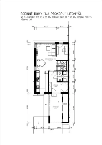 Prodej rodinného domu, Litomyšl, Bohdana Kopeckého, 127 m2