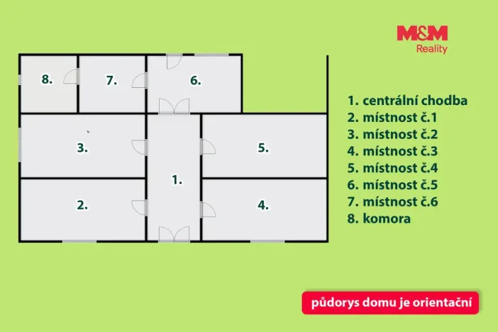 Prodej rodinného domu, Holice - Podhráz, 80 m2