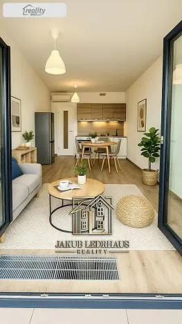 Pronájem bytu 1+kk, Praha - Hloubětín, U Tesly, 32 m2