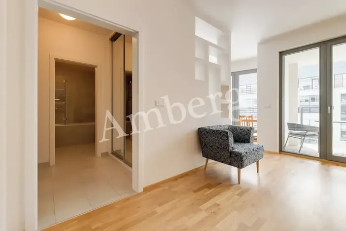 Pronájem bytu 1+kk, Praha - Karlín, Breitfeldova, 38 m2