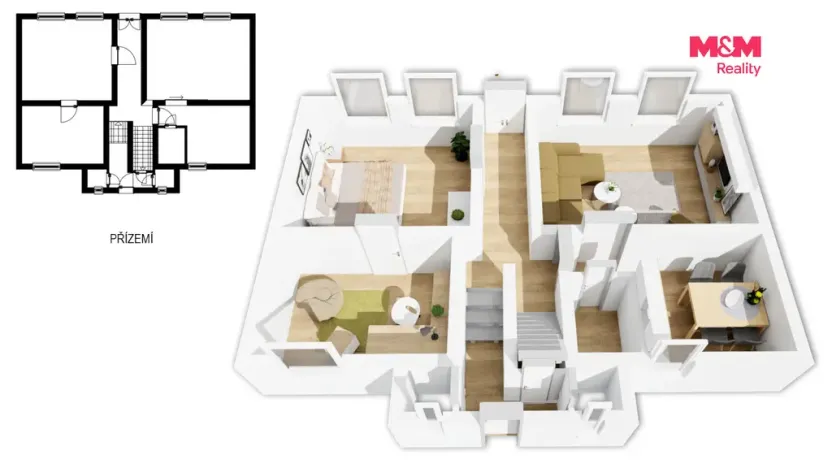 Prodej rodinného domu, Úpice, Svornosti, 170 m2