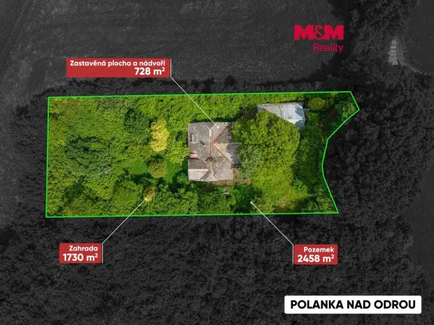 Prodej rodinného domu, Ostrava - Polanka nad Odrou, Hraničky, 300 m2