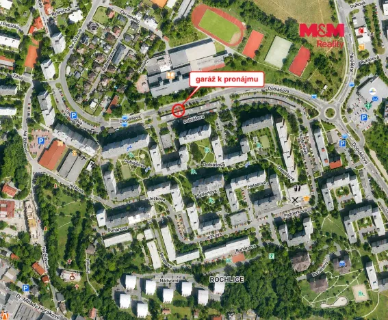 Pronájem garáže, Liberec, Dobiášova, 19 m2