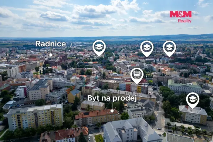Prodej bytu 2+1, Opava - Předměstí, Hany Kvapilové, 55 m2