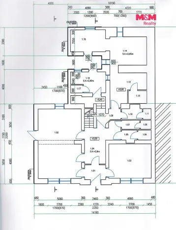 Prodej ubytování, Brandýs nad Orlicí, Husova, 340 m2