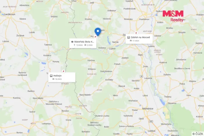 Prodej lesa, Kosov, 467 m2