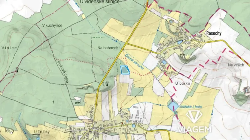 Prodej podílu lesa, Uhlířská Lhota, 2684 m2