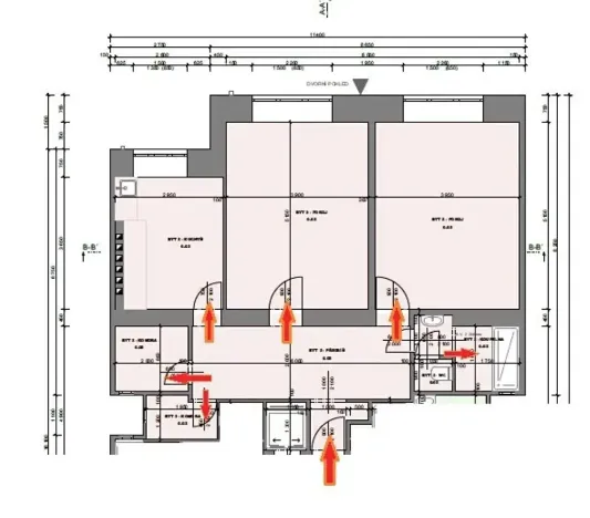 Pronájem bytu 2+1, Praha - Bubeneč, Terronská, 77 m2
