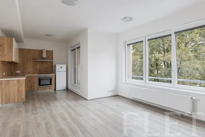 Pronájem bytu 1+kk, Praha - Vršovice, Petrohradská, 37 m2