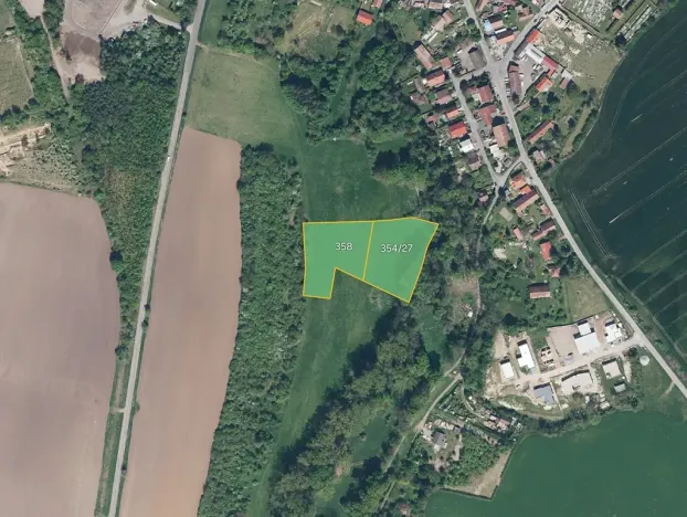 Prodej pole, Rosice, 27557 m2