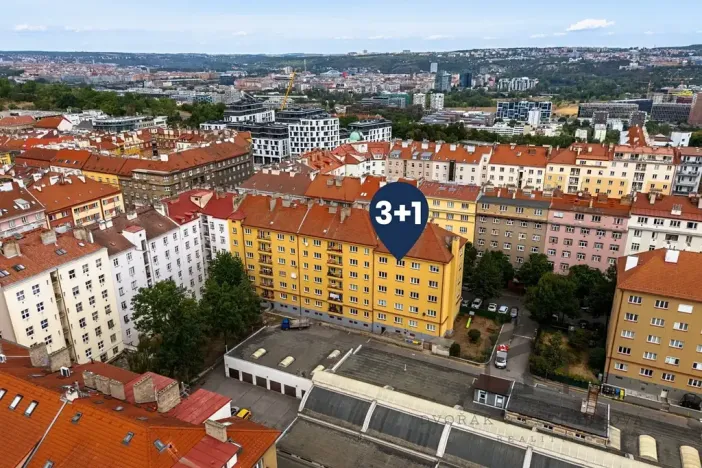 Prodej bytu 3+1, Praha - Žižkov, Biskupcova, 87 m2