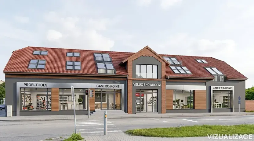Prodej obchodního prostoru, Hodonín, Brněnská, 875 m2