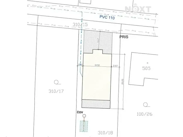 Prodej pozemku pro bydlení, Ostřešany, 625 m2