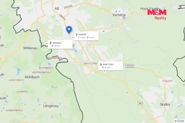 Prodej obchodního prostoru, Aš, Nádražní, 94 m2