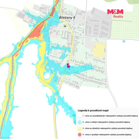 Pronájem bytu 3+kk, Břežany II, 74 m2
