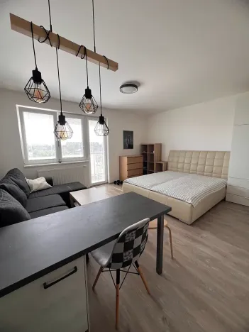 Pronájem bytu 1+kk, Praha - Horní Měcholupy, Hornoměcholupská, 40 m2